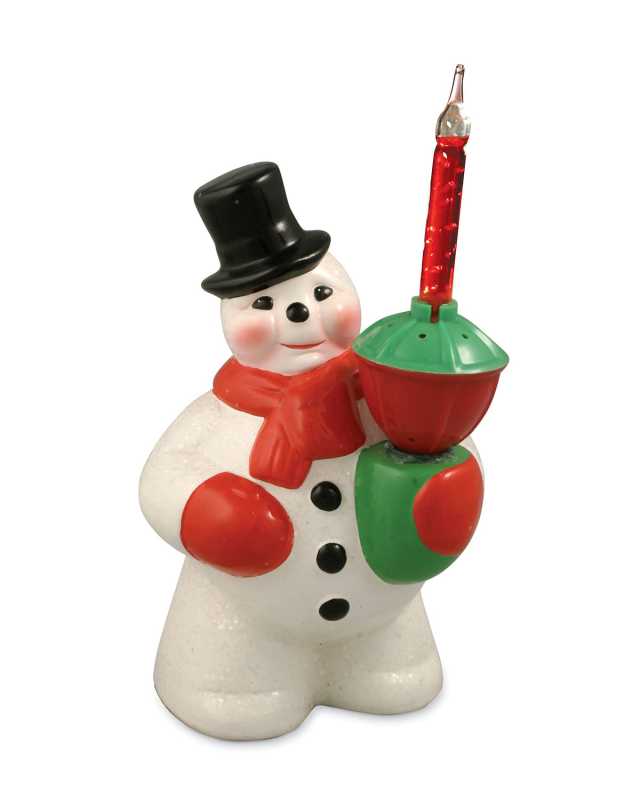 Bubble Light Snowman